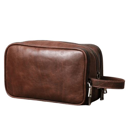 Trousse de toilette Lido product Trousse de toilette en cuir Lido